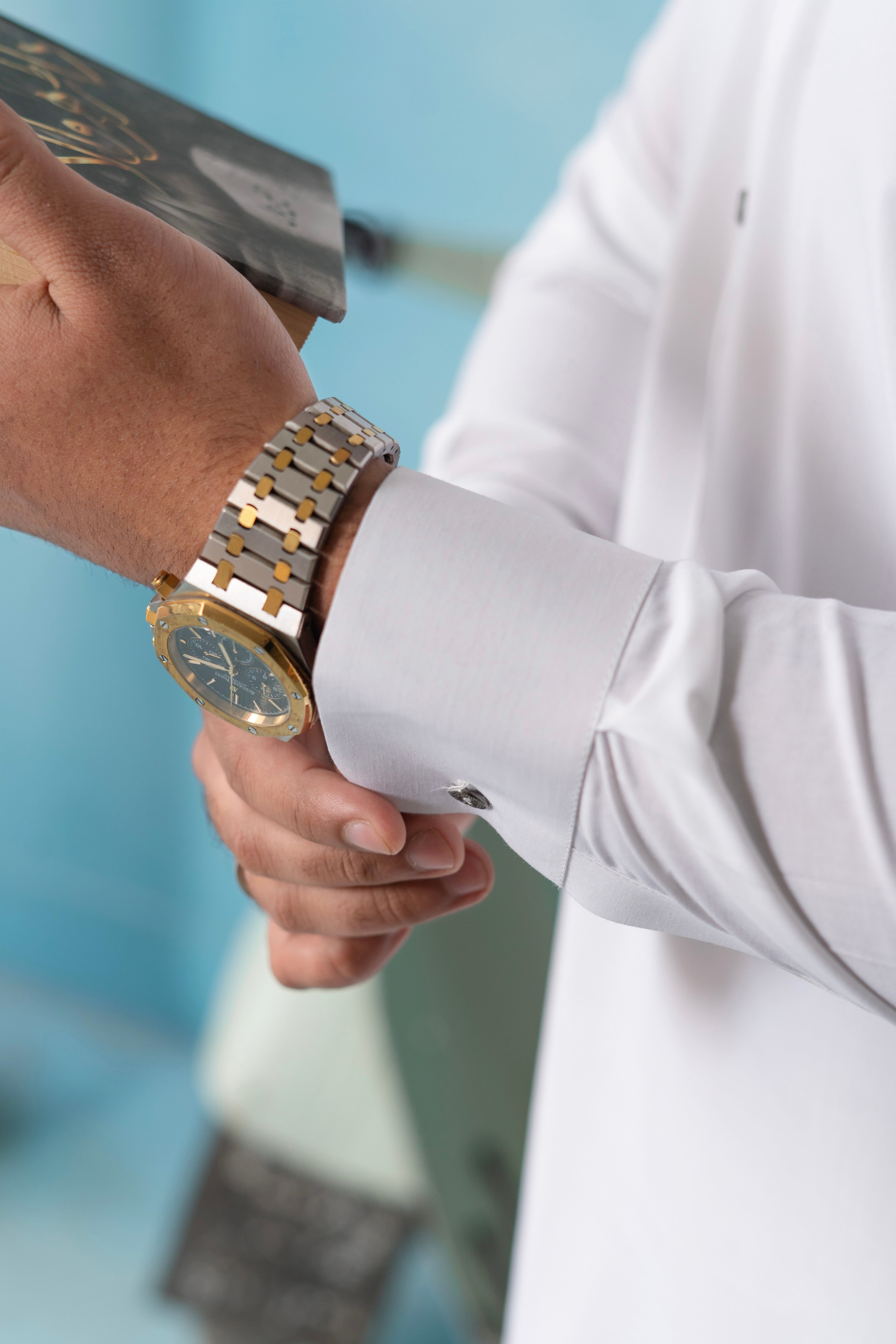 Safed -  Pure White Shalwar Kameez (Collar Style)